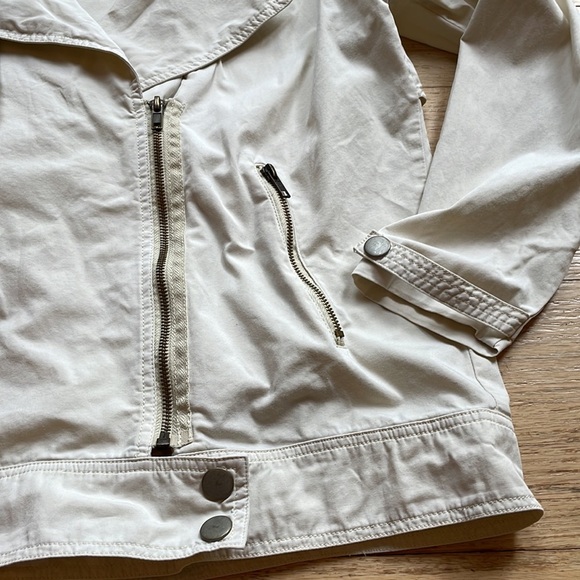 Michael Stars jacket Moto Trench Coat - Picture 4 of 13